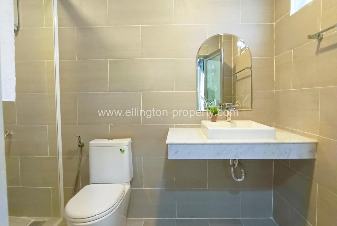 2 Bedrooms Service Apartment For Rent In Bkk1 - Ellington Property