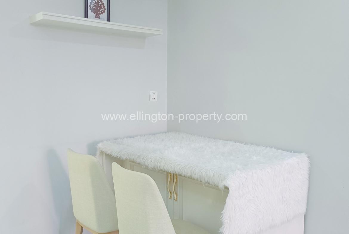 2 Bedrooms Service Apartment For Rent In Bkk1 - Ellington Property