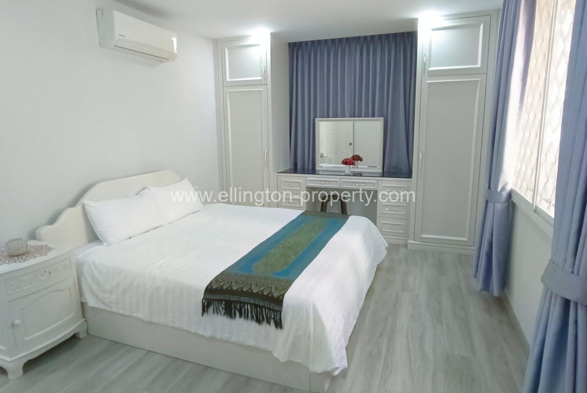 2 Bedrooms Service Apartment For Rent In Bkk1 - Ellington Property