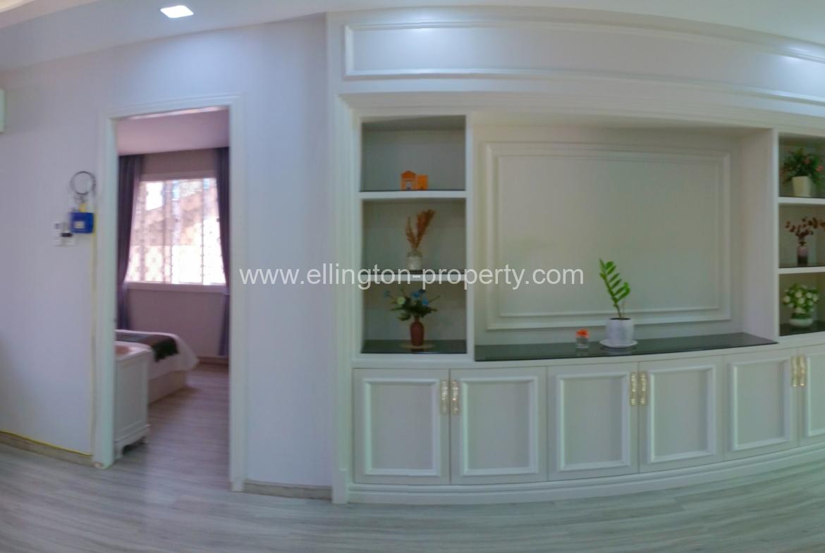 2 Bedrooms Service Apartment For Rent In Bkk1 - Ellington Property