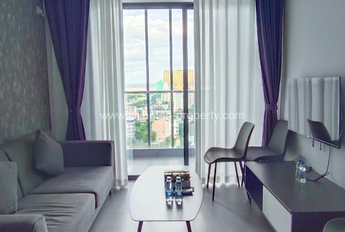 Standard 1 Bedroom Condo For Rent In Bkk1 - Ellington Property