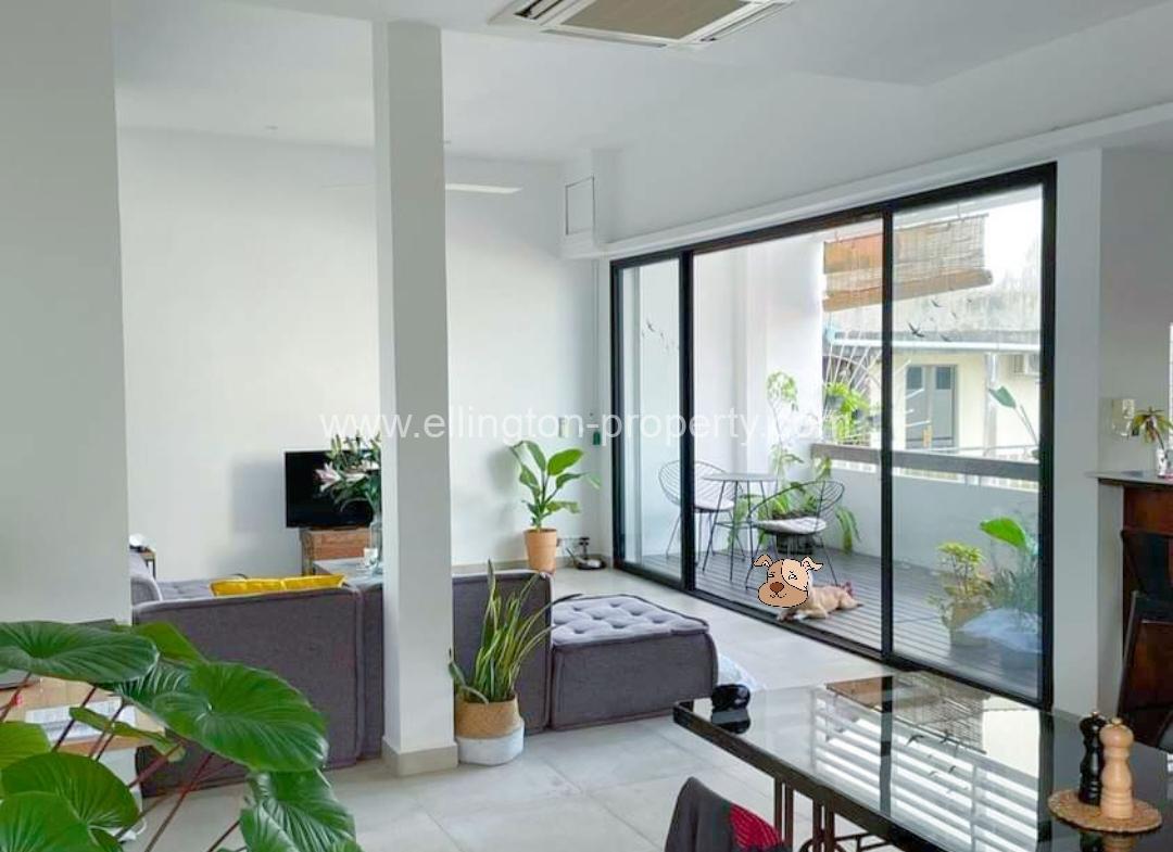 Renovated Modern 2 Bedrooms For Rent In Daun Penh! - Ellington Property