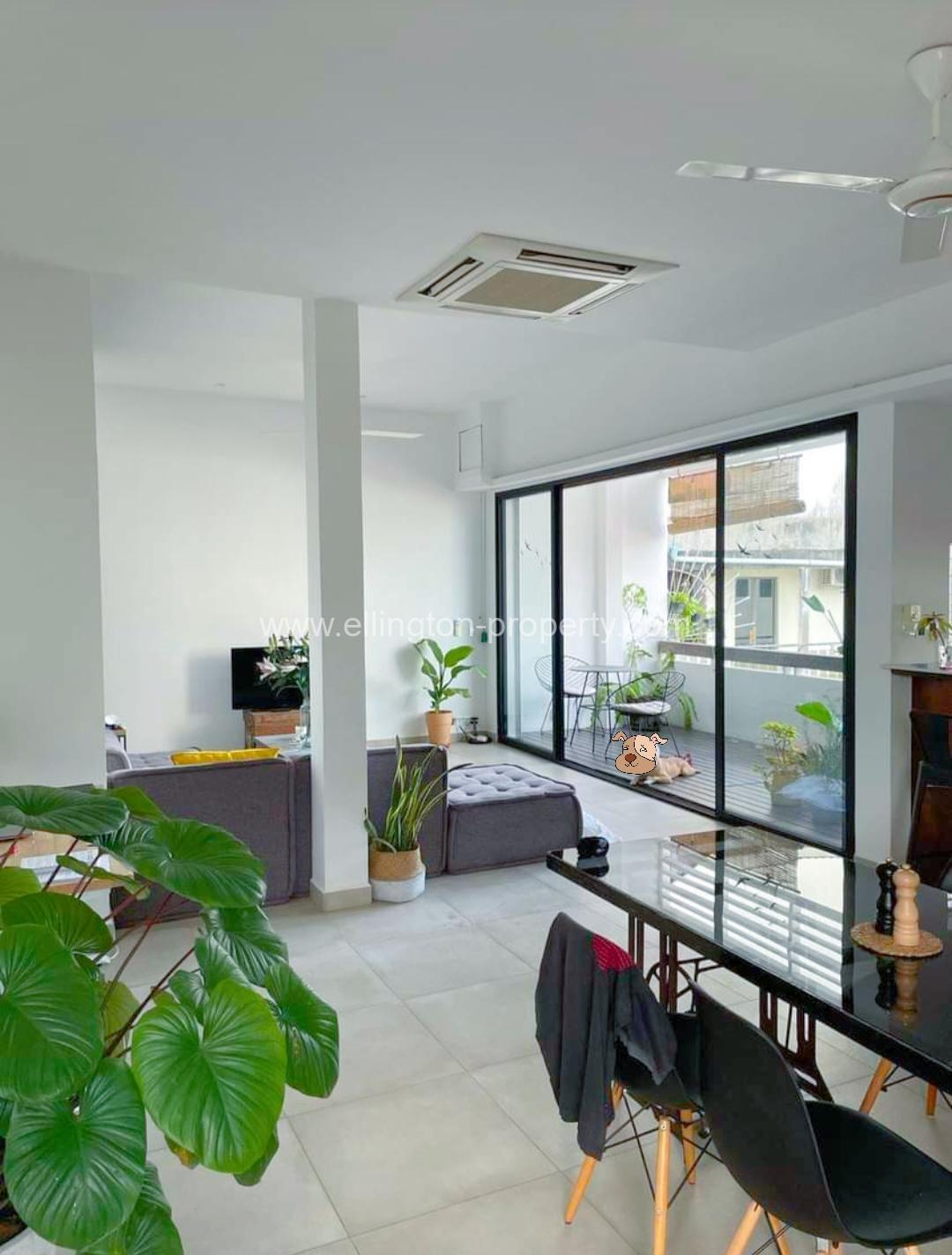 Renovated Modern 2 Bedrooms For Rent In Daun Penh! - Ellington Property