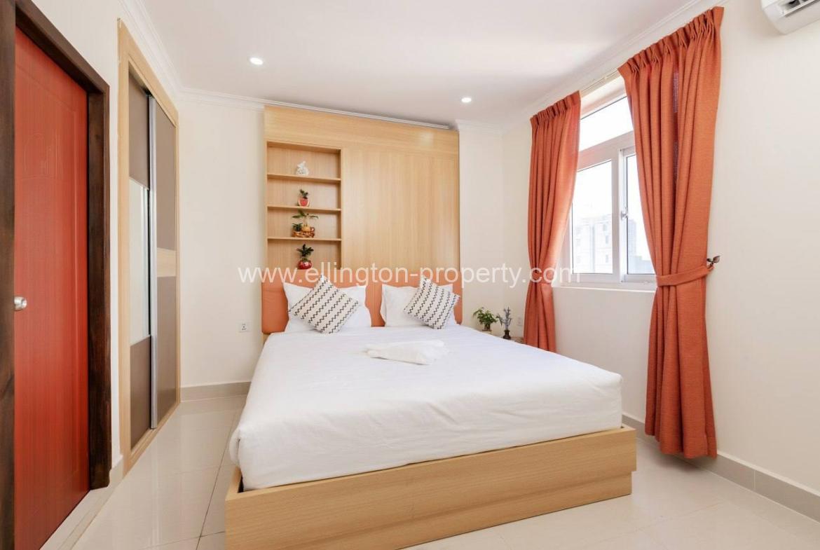 2 Bedrooms Service Apartment For Rent In Bkk2 - Ellington Property