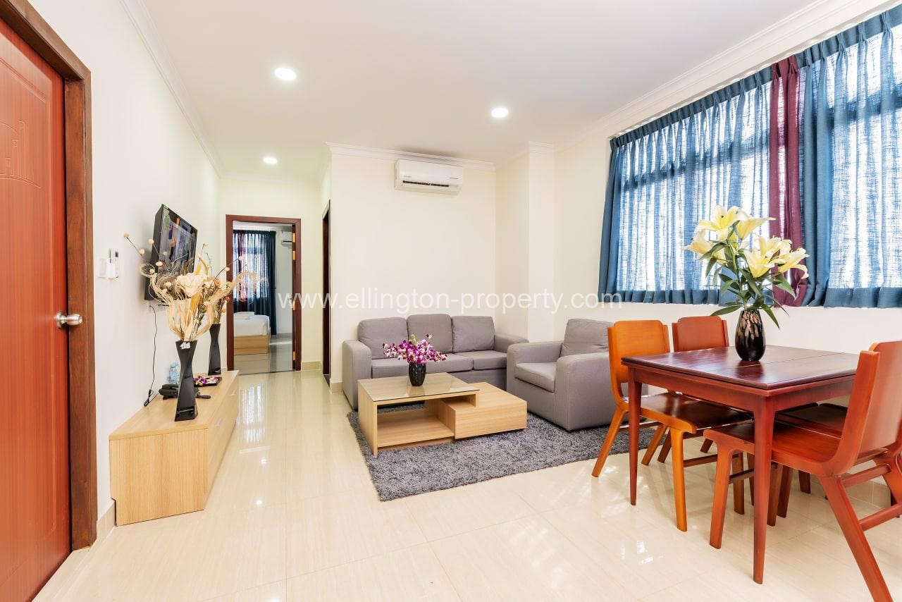 2 Bedrooms Service Apartment For Rent In Bkk2 - Ellington Property