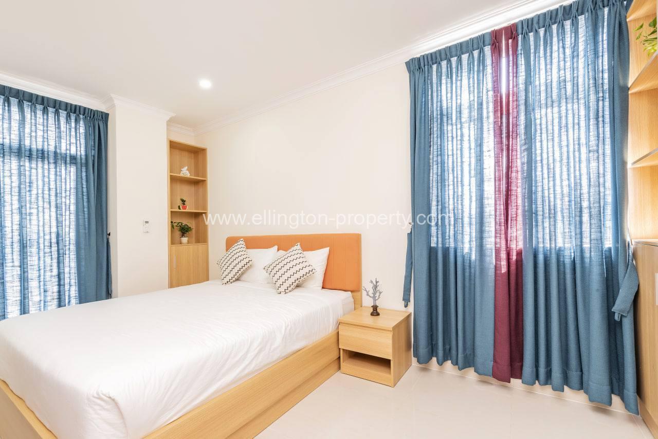 2 Bedrooms Service Apartment For Rent In Bkk2 - Ellington Property