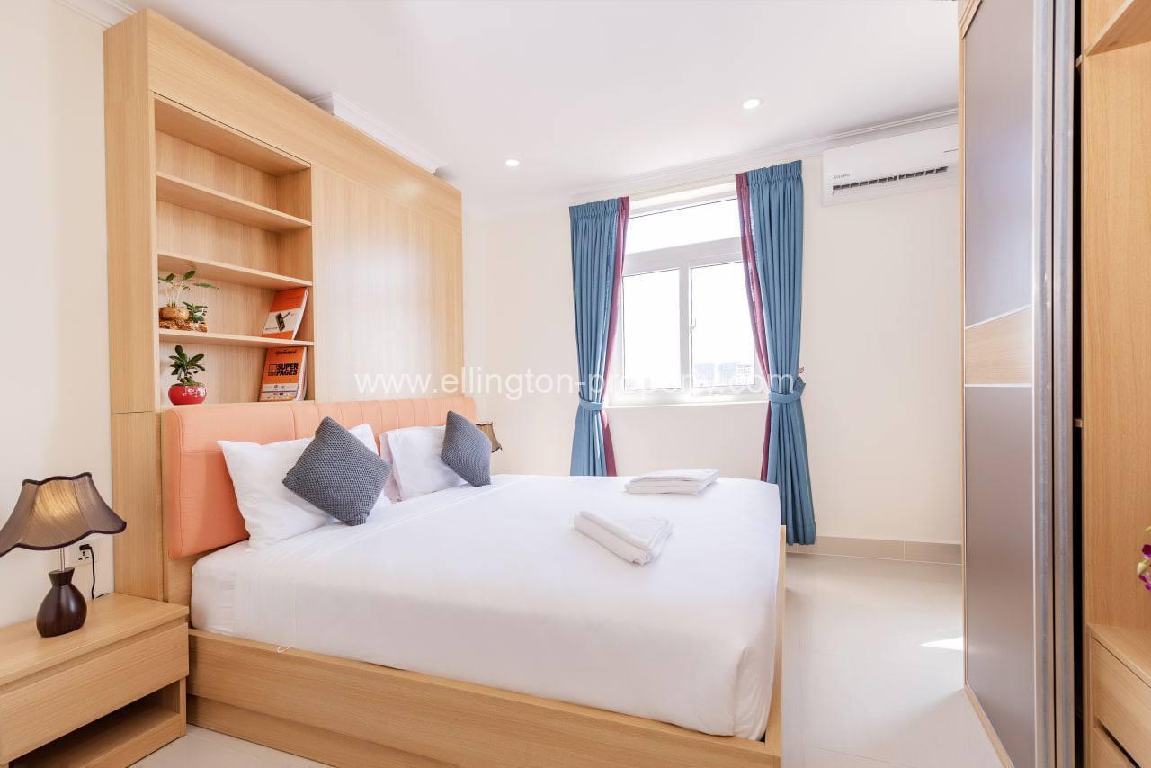 2 Bedrooms Service Apartment For Rent In Bkk2 - Ellington Property