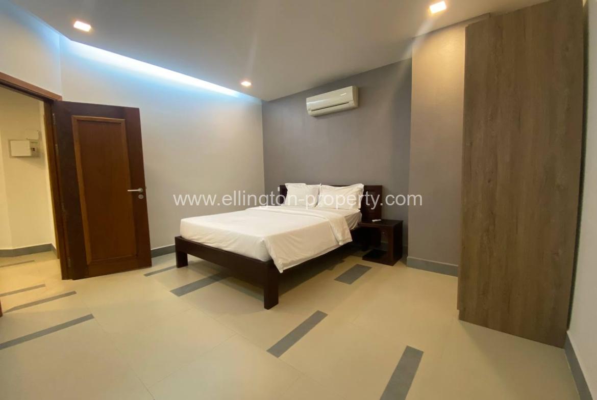 2 Bedrooms Service Apartment For Rent In Bkk1 - Ellington Property