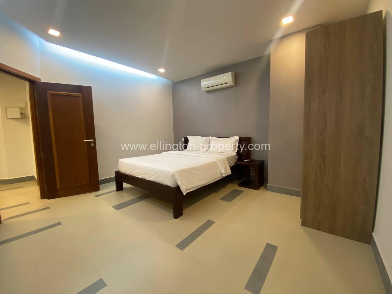 2 Bedrooms Service Apartment For Rent In Bkk1 - Ellington Property