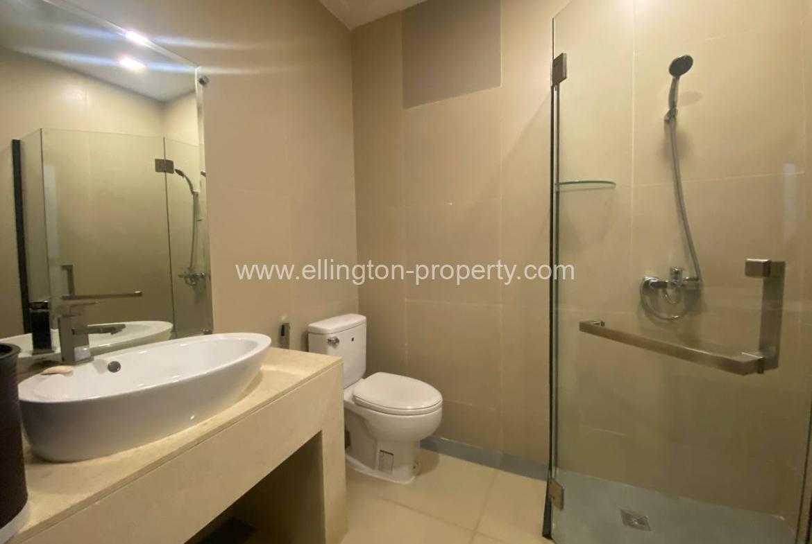 2 Bedrooms Service Apartment For Rent In Bkk1 - Ellington Property