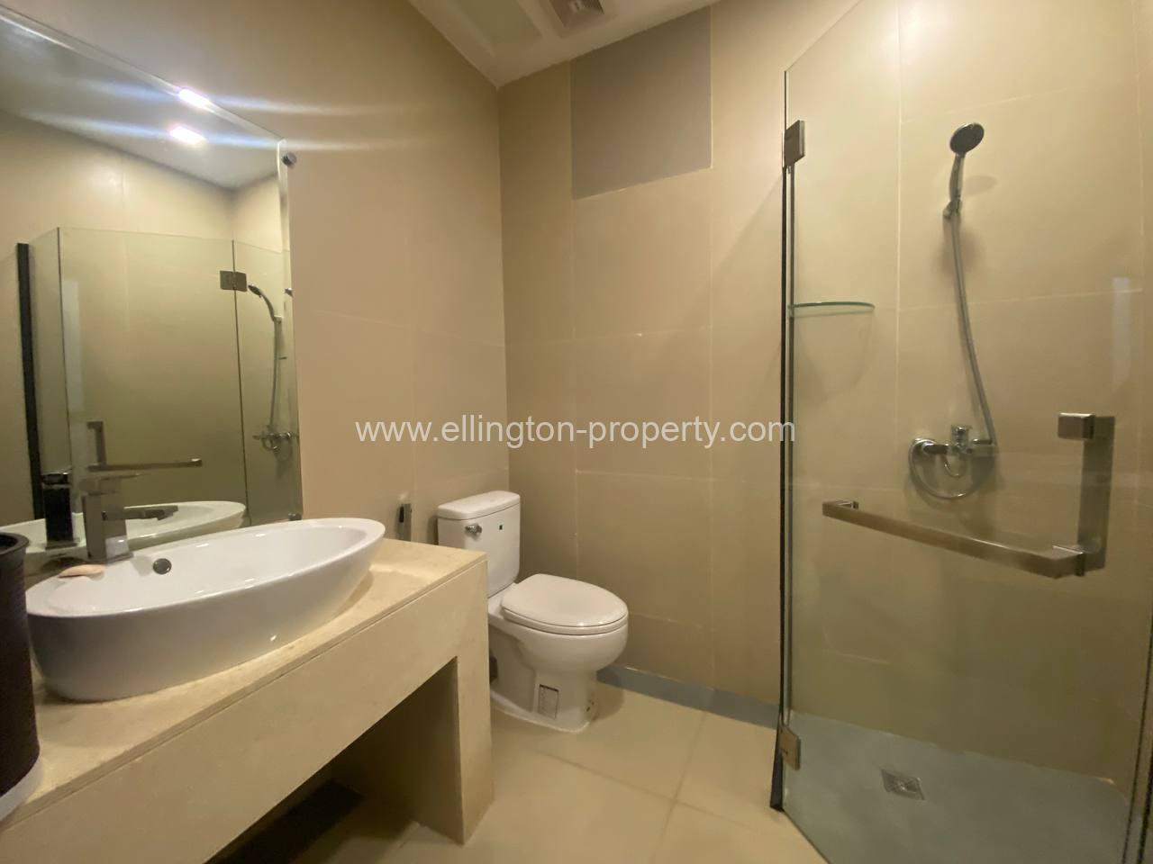 2 Bedrooms Service Apartment For Rent In Bkk1 - Ellington Property