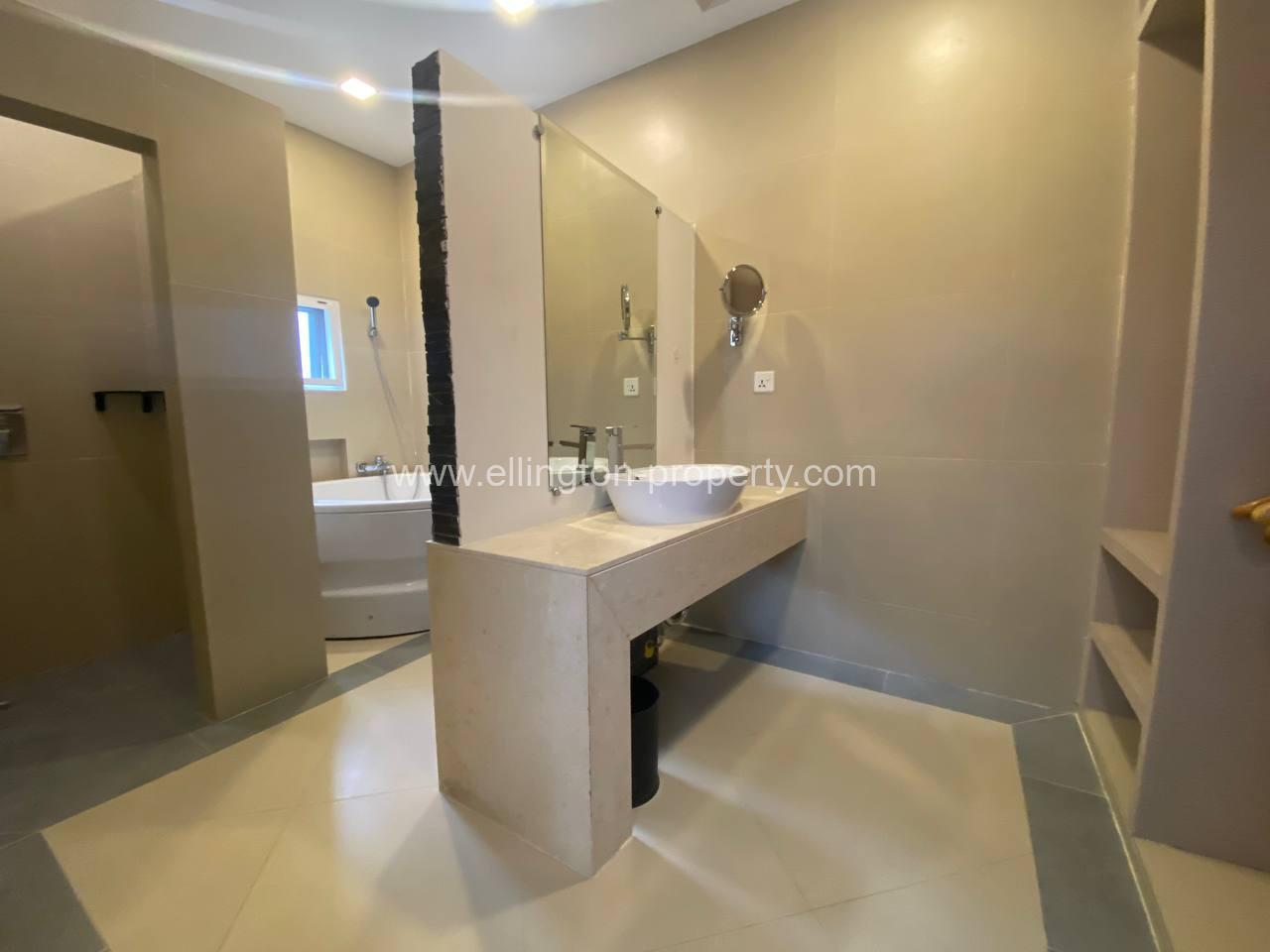 2 Bedrooms Service Apartment For Rent In Bkk1 - Ellington Property