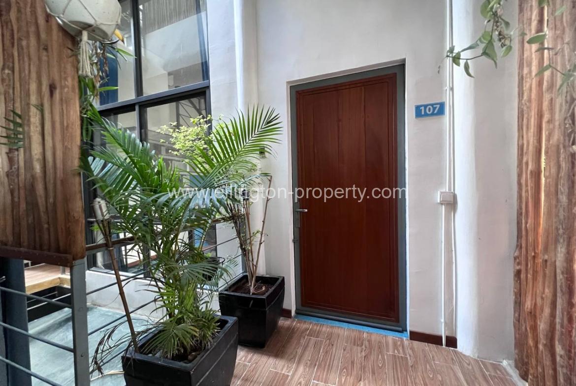 1 Bedroom Renovated Duplex Style For Rent Bkk3 - Ellington Property