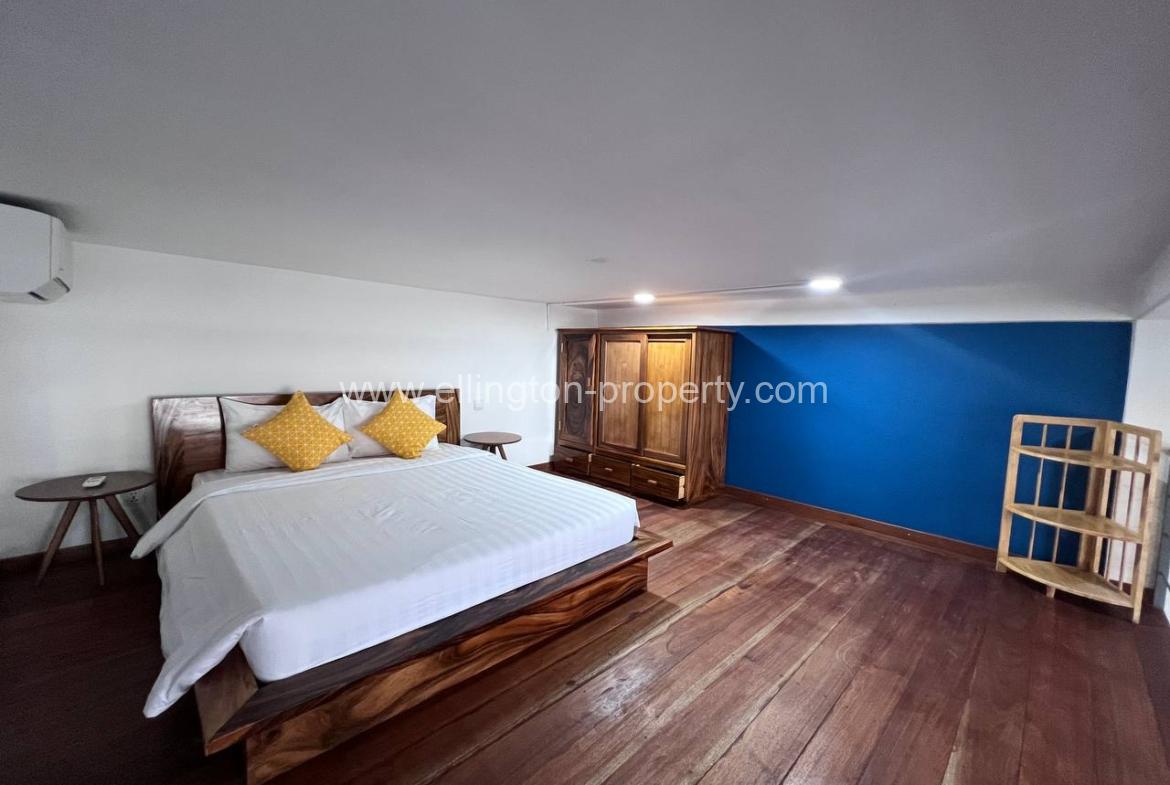 1 Bedroom Renovated Duplex Style For Rent Bkk3 - Ellington Property