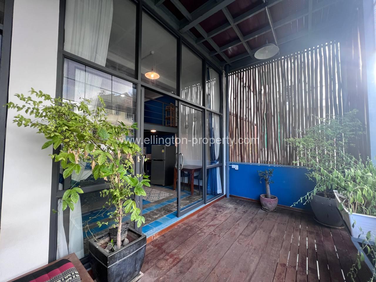 1 Bedroom Renovated Duplex Style For Rent Bkk3 - Ellington Property