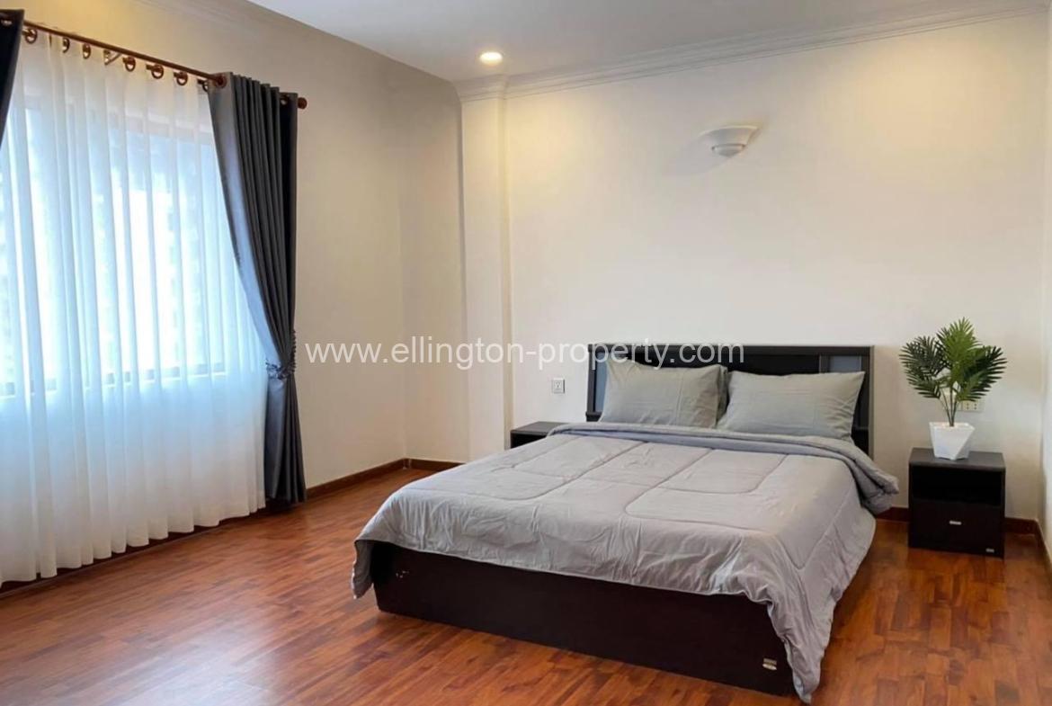 2 Bedrooms Service Apartment For Rent In Bkk1 - Ellington Property