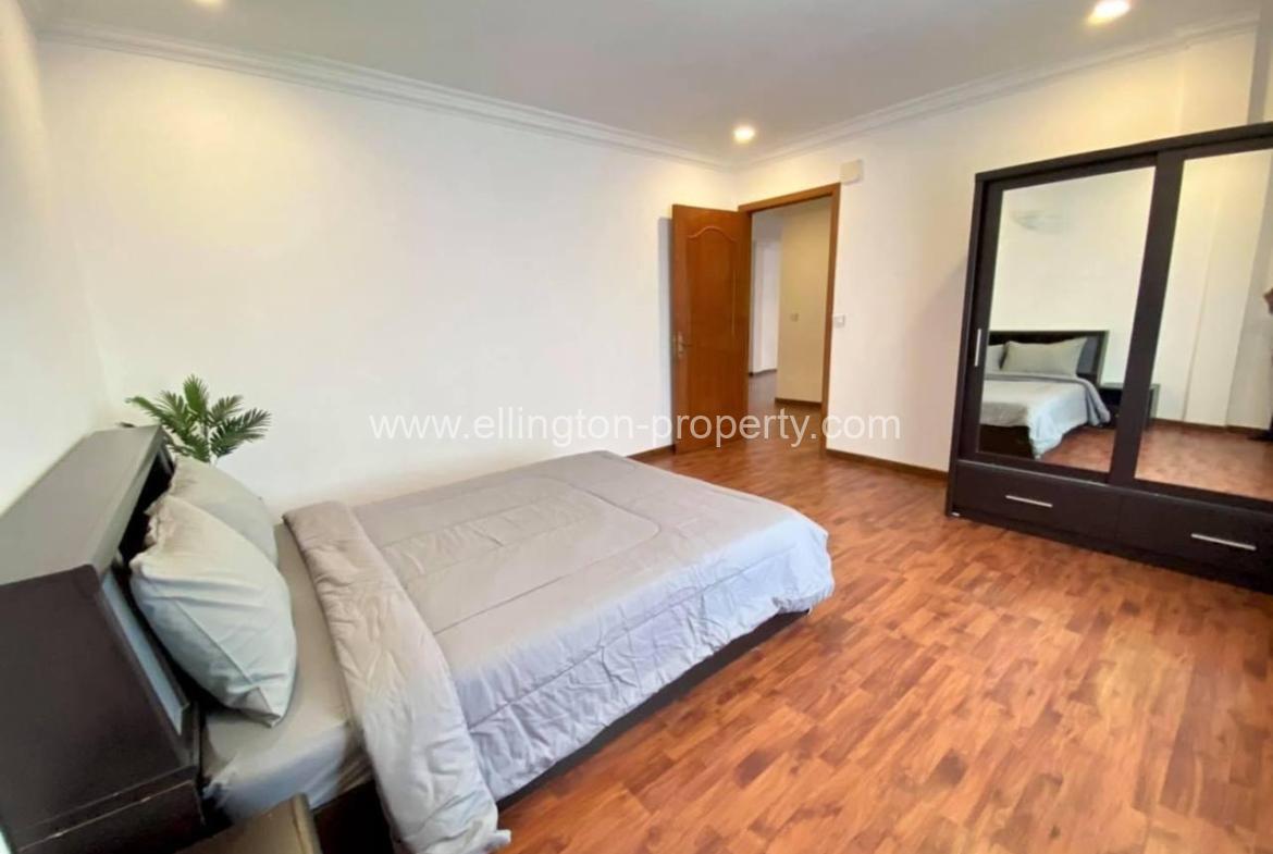 2 Bedrooms Service Apartment For Rent In Bkk1 - Ellington Property