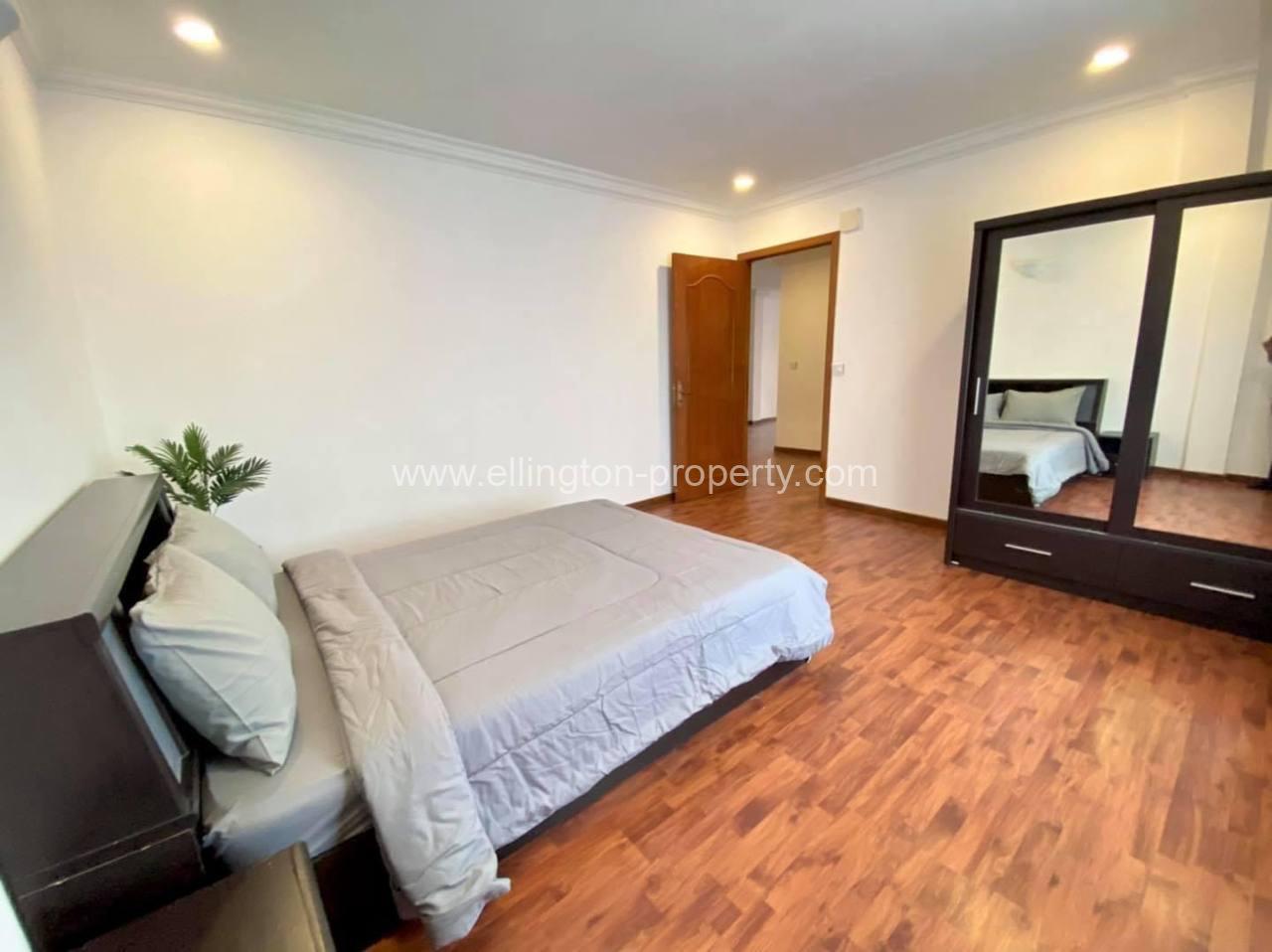 2 Bedrooms Service Apartment For Rent In Bkk1 - Ellington Property