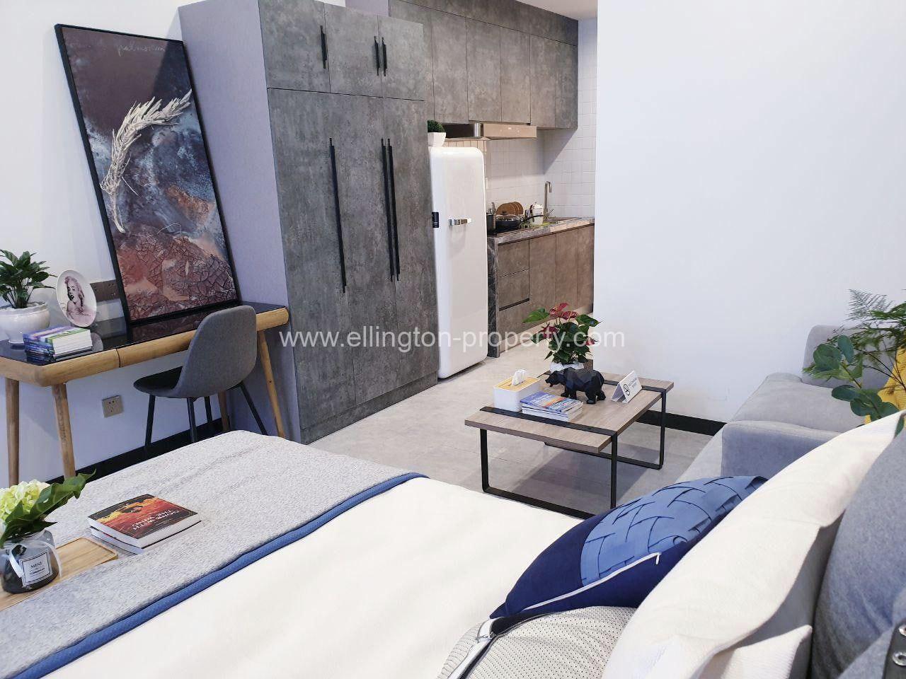 Standard Studio Room For Rent In Bkk1 - Ellington Property