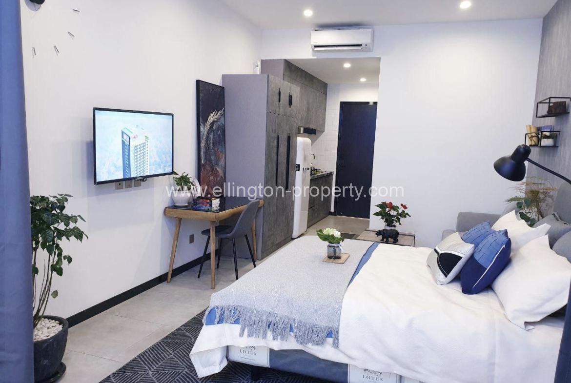 Standard Studio Room For Rent In Bkk1 - Ellington Property