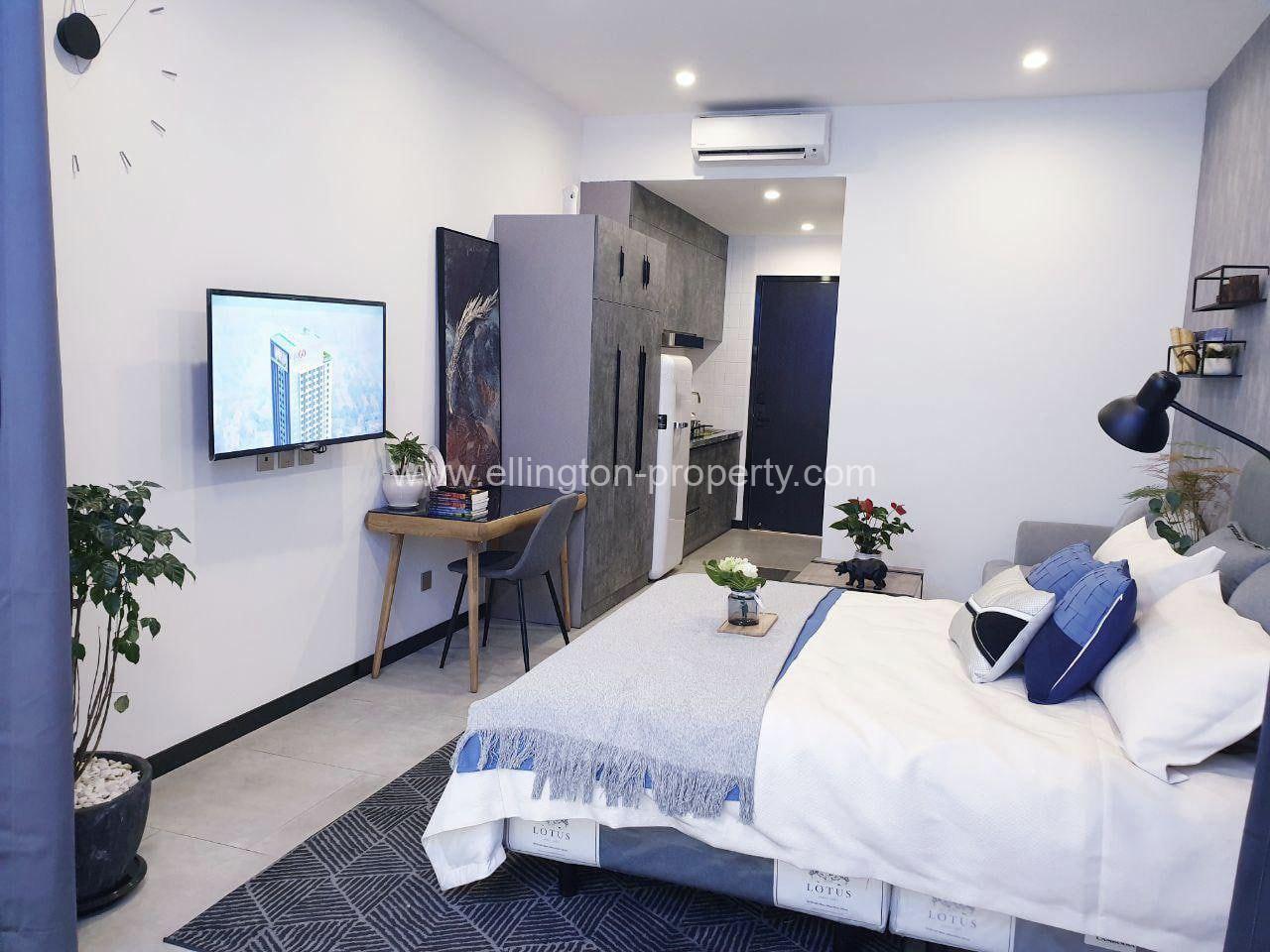 Standard Studio Room For Rent In Bkk1 - Ellington Property