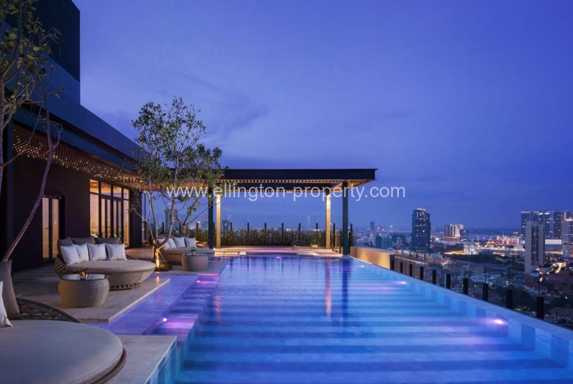 Modern 1 Bedroom For Rent In Bkk1 - Ellington Property