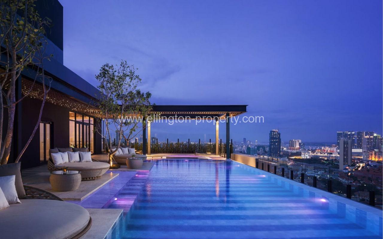 Modern 1 Bedroom For Rent In Bkk1 - Ellington Property