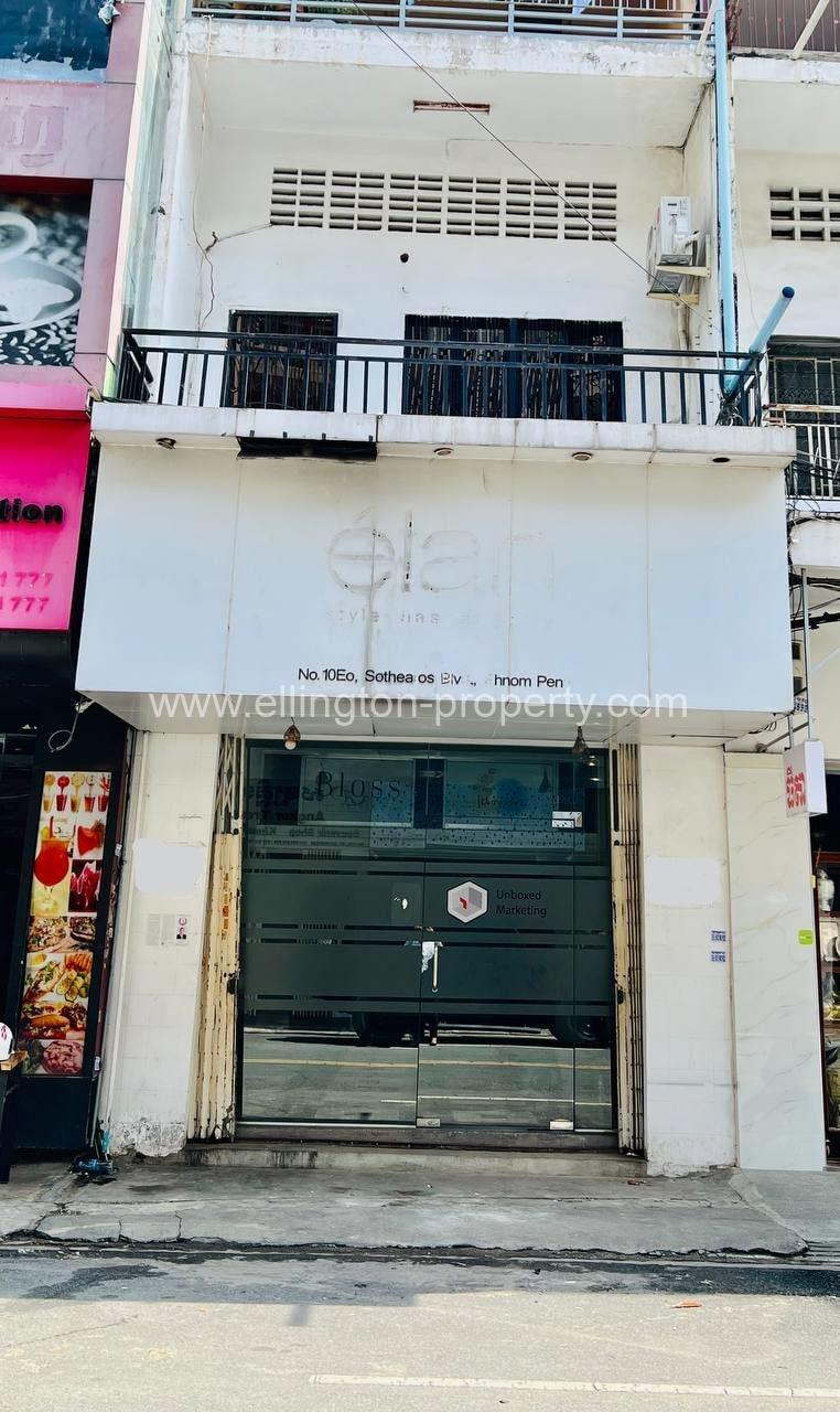 Shophouse For Rent In Daun Penh - Ellington Property