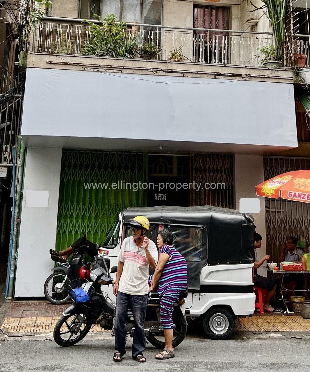 Shophouse For Rent In Daun Penh Area - Ellington Property