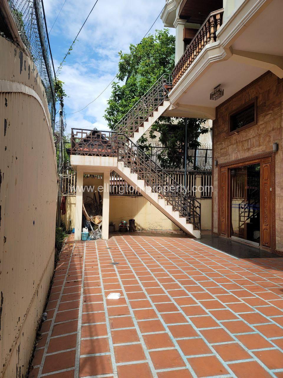 Villa For Rent In Tonle Bassac - Ellington Property