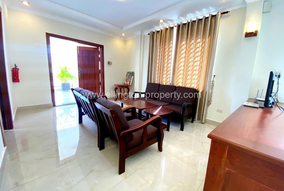 2 Bedrooms Apartment For Rent In Daun Penh Area. - Ellington Property