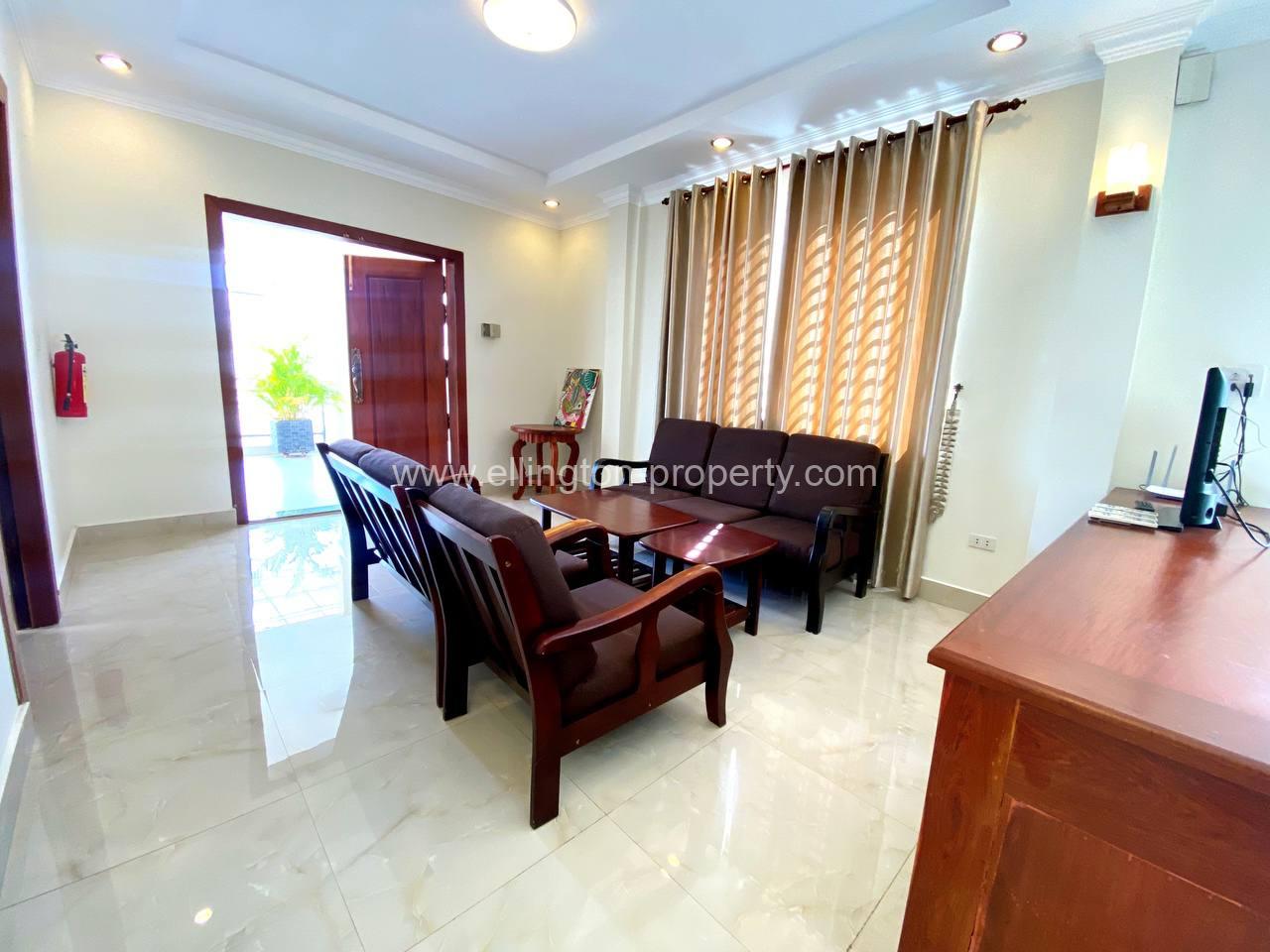 2 Bedrooms Apartment For Rent In Daun Penh Area. - Ellington Property