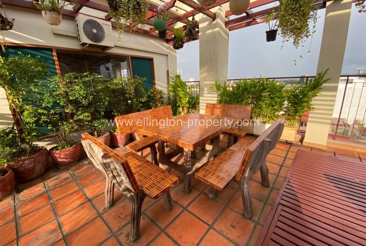 2 Bedrooms Apartment For Rent In Daun Penh Area. - Ellington Property