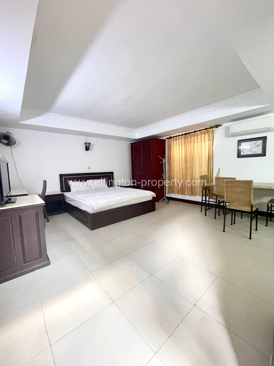 Studio Room For Rent In Daun Penh Area. - Ellington Property