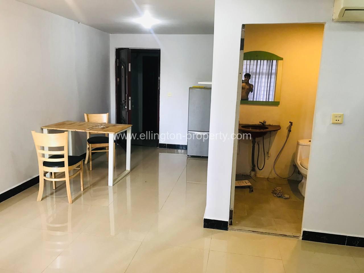 Studio For Rent In Tonle Bassac Area. - Ellington Property