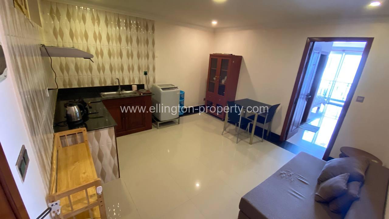 1 Bedroom Apartmen For Rent In Tonle Bassac. - Ellington Property