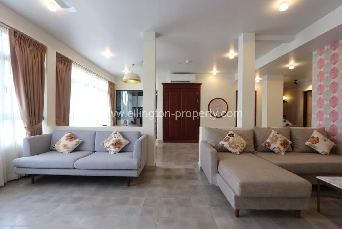 3 Bedrooms Apartment For Rent In Daun Penh Area. - Ellington Property