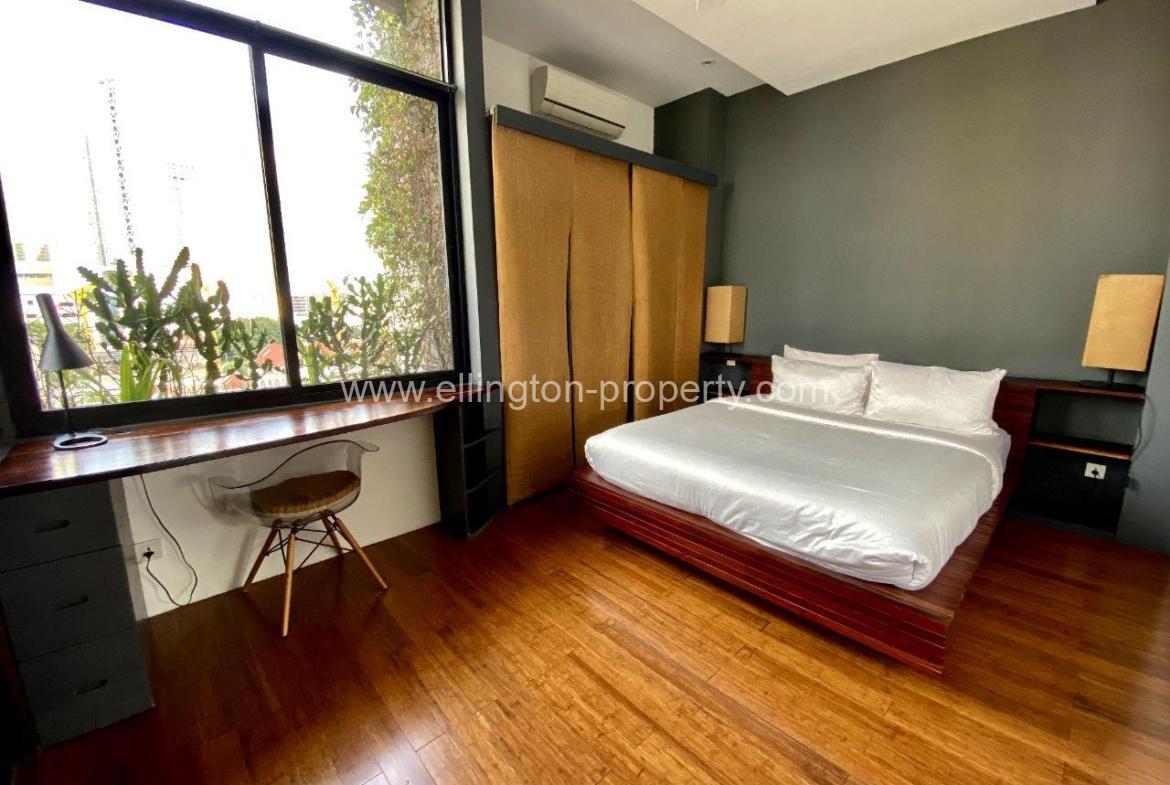 1 Bedroom Apatrtment For Rent In Tonle Bassac Area. - Ellington Property