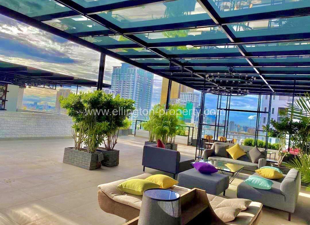 3 Bedrooms Service Apartment For Rent In Bkk1 - Ellington Property