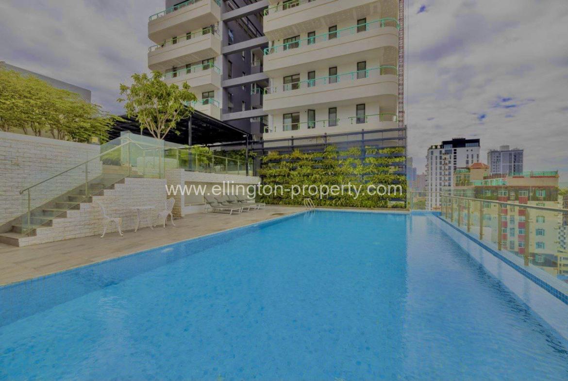 3 Bedrooms Service Apartment For Rent In Bkk1 - Ellington Property