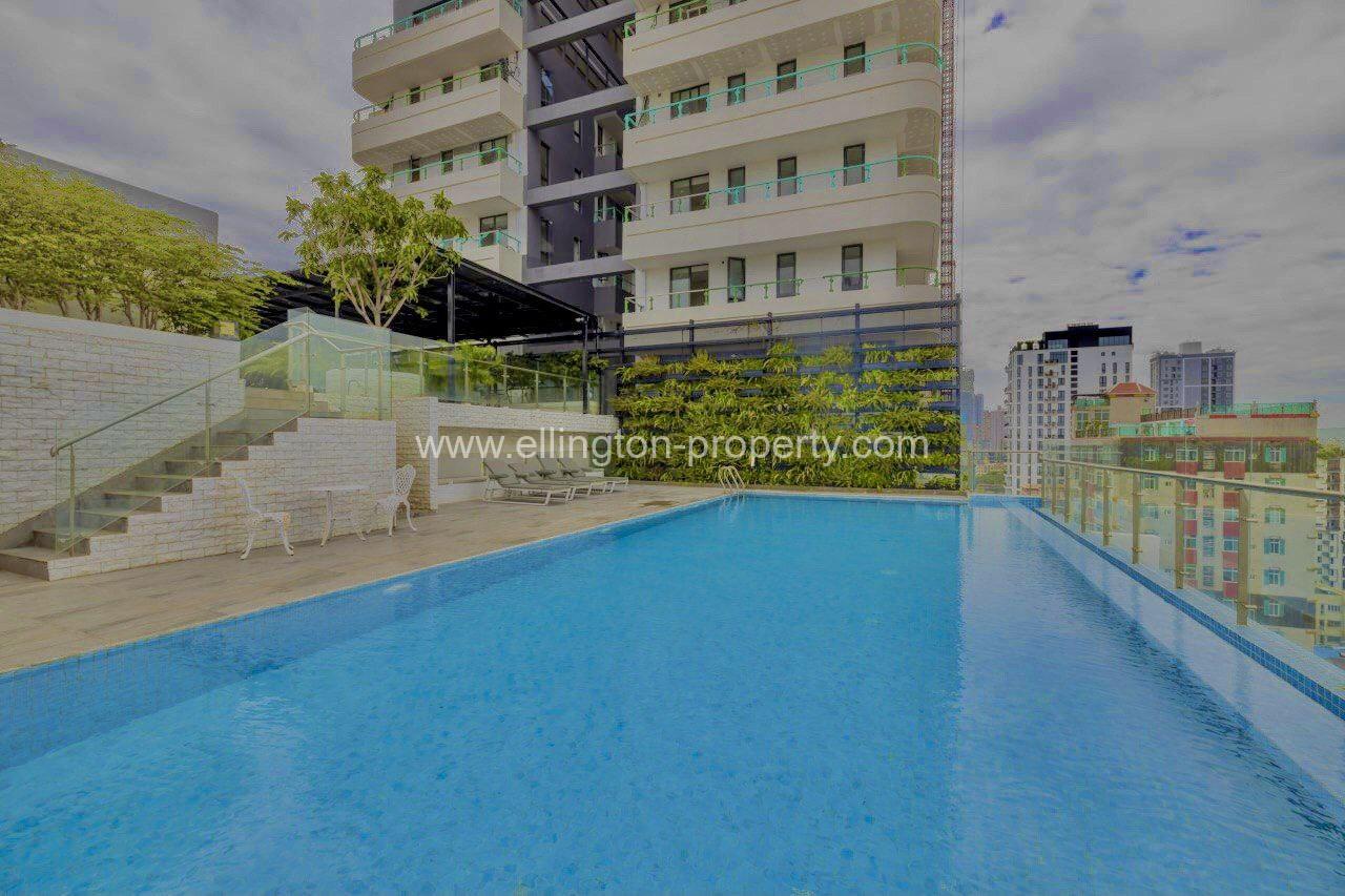 3 Bedrooms Service Apartment For Rent In Bkk1 - Ellington Property