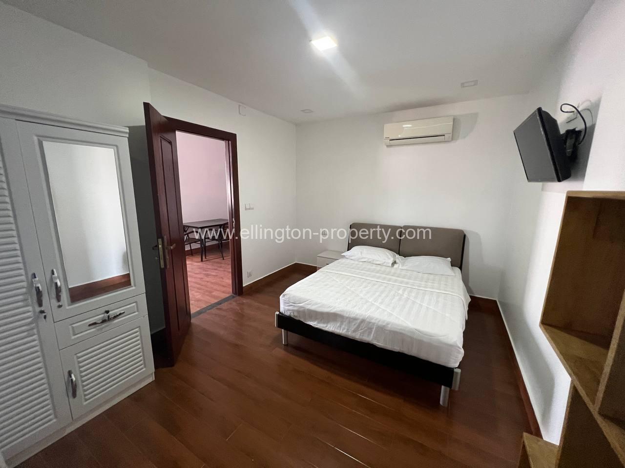 2 Bedrooms Apartment For Rent In Tonle Bassac. - Ellington Property