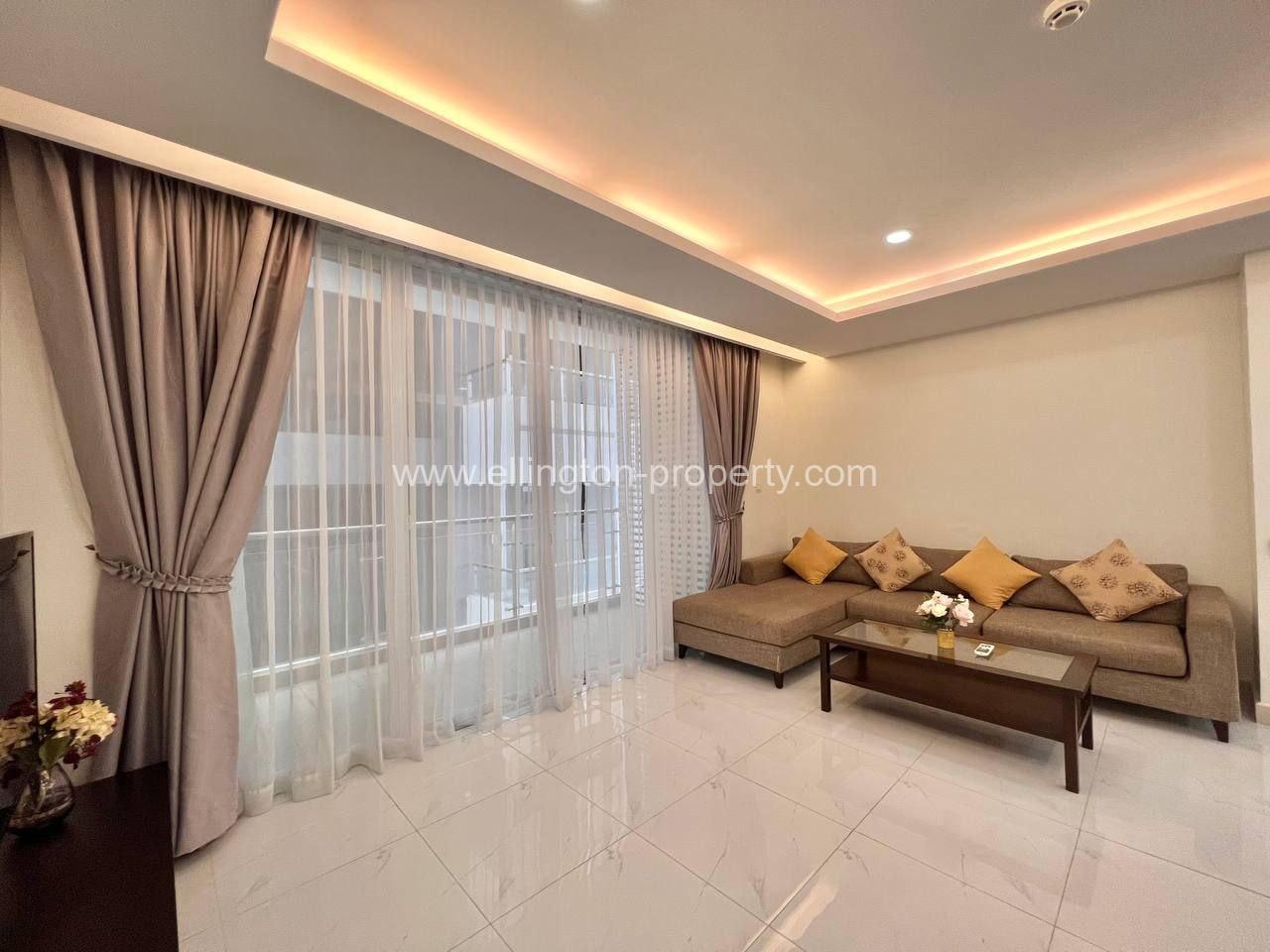 3 Bedrooms Service Apartment For Rent In Bkk1 - Ellington Property