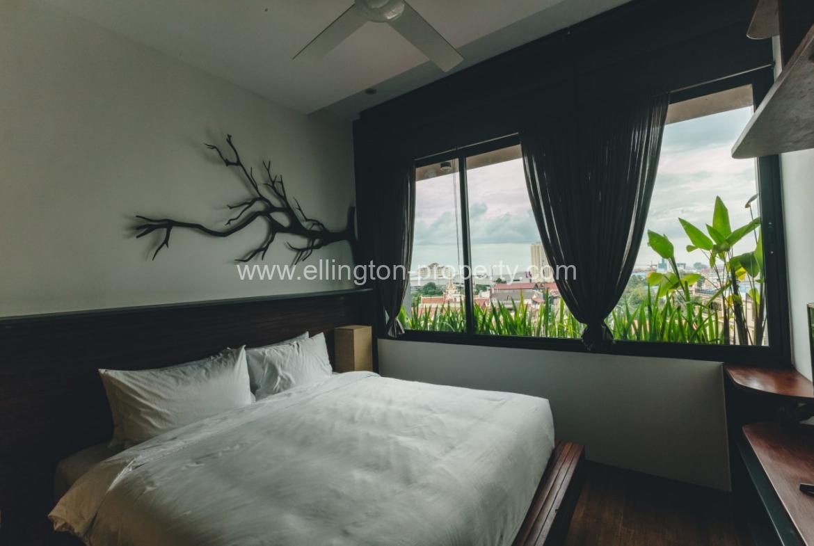 2 Bedrooms Apatrtment For Rent In Tonle Bassac Area. - Ellington Property