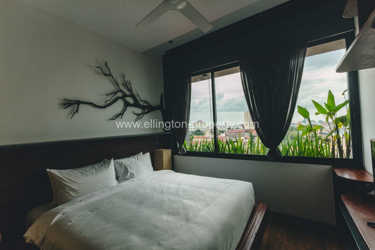 2 Bedrooms Apatrtment For Rent In Tonle Bassac Area. - Ellington Property