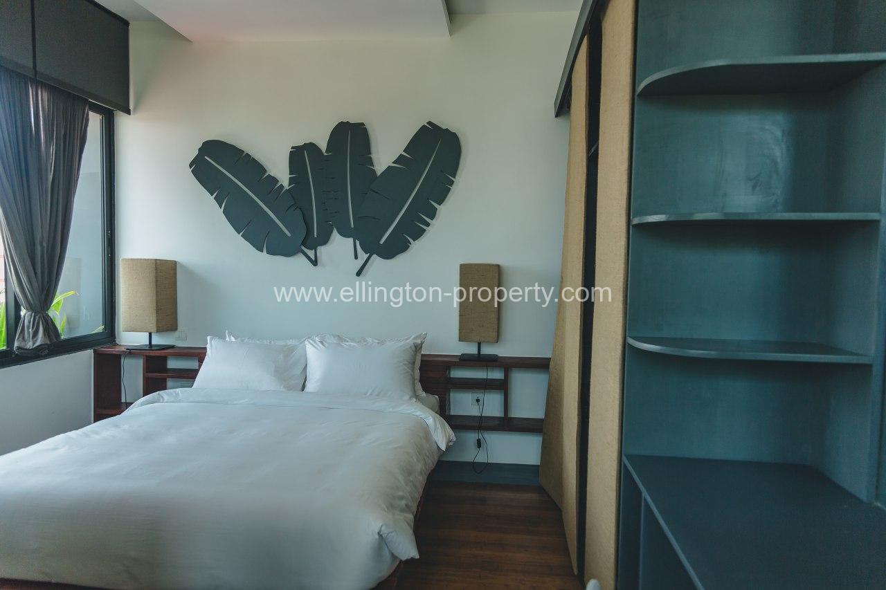 2 Bedrooms Apatrtment For Rent In Tonle Bassac Area. - Ellington Property