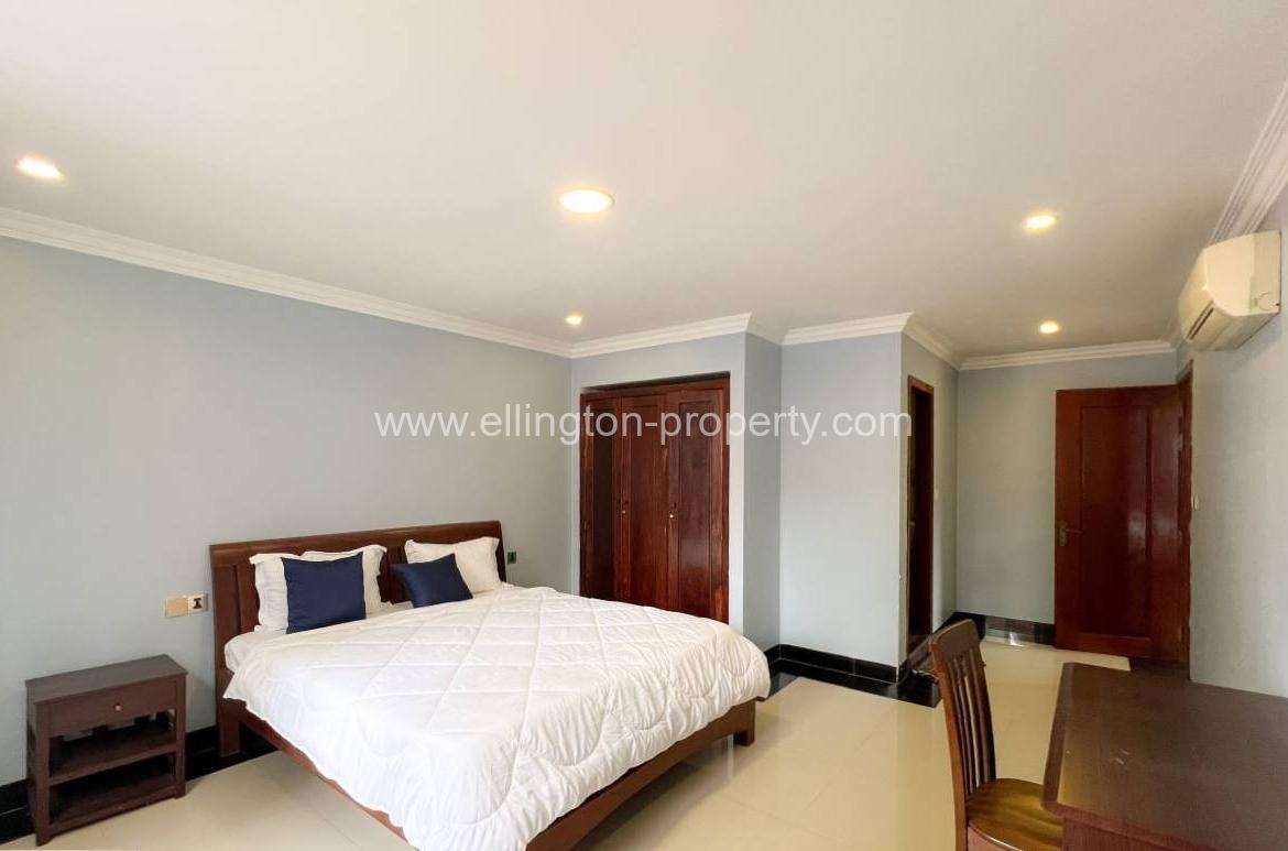 2 Bedrooms Apartment For Rent In Tonle Bassac Area. - Ellington Property