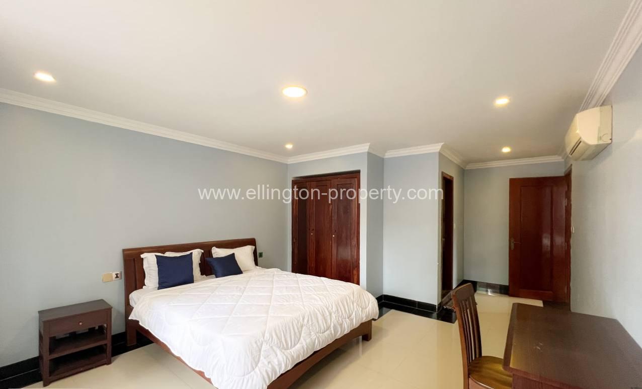 2 Bedrooms Apartment For Rent In Tonle Bassac Area. - Ellington Property