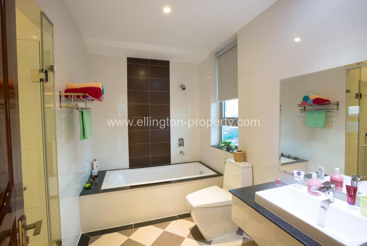 1 Bedroom Service Apartment For Rent In Bkk1 - Ellington Property