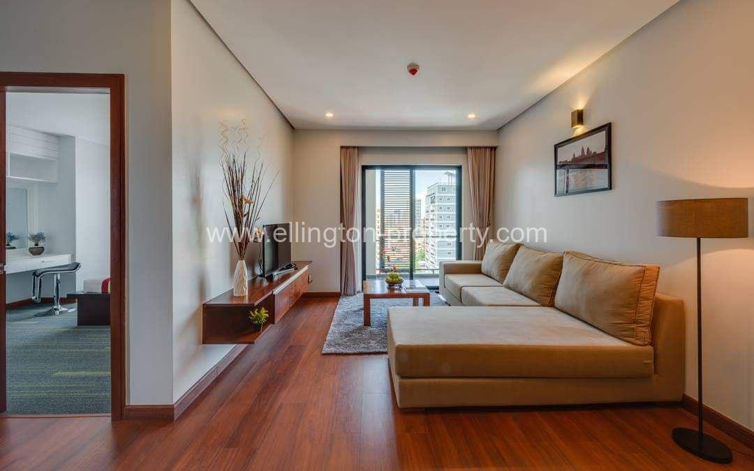 1bedrooms Service Apartment For Rent In Bkk1 - Ellington Property